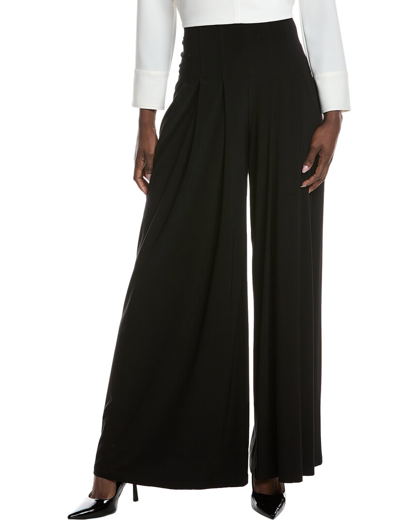 Joseph Ribkoff Wide-leg Pull-on Plazzo Pants In Black In Black