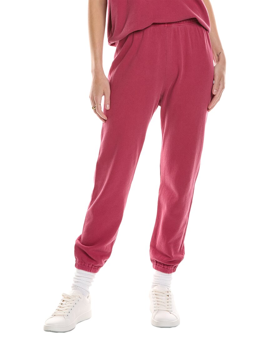The Great The Stadium Sweatpant In Pink