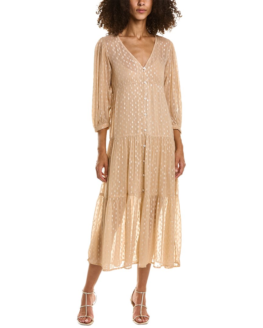 Saltwater Luxe Deklan Maxi Dress In Brown