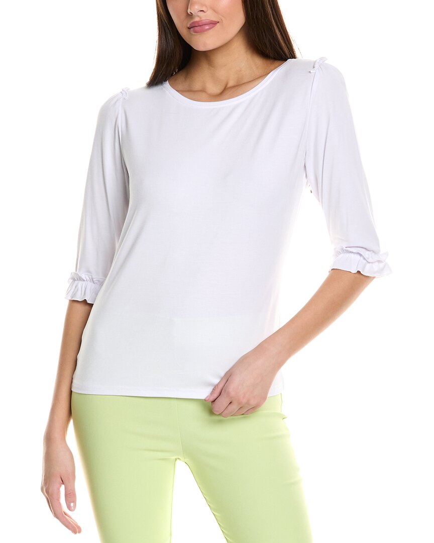 Sara Campbell Lennon Top In White