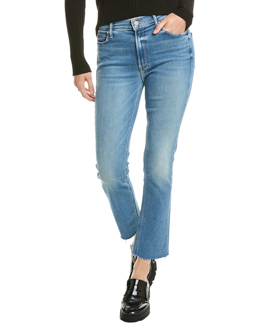 Mother Mid-rise Dazzler Ankle Fray New Sheriff In Town Straight Jean