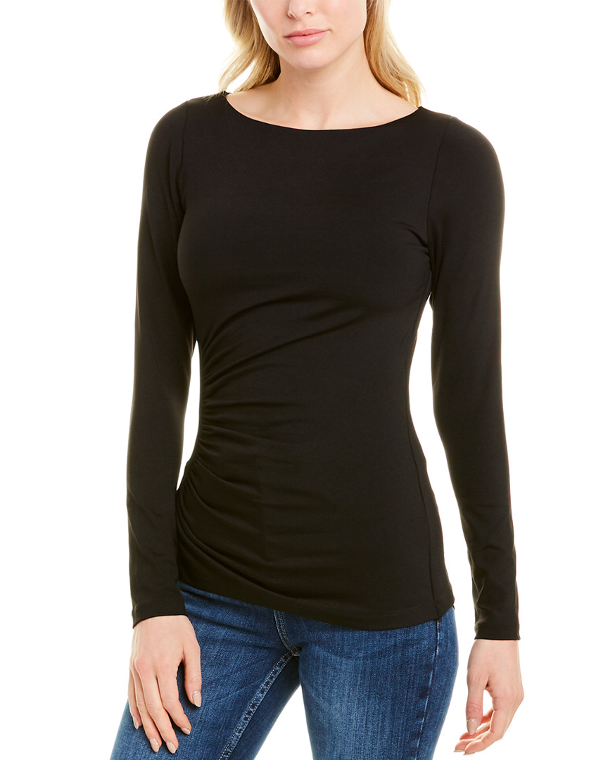 Image of susana monaco asymmetric Ruched Top