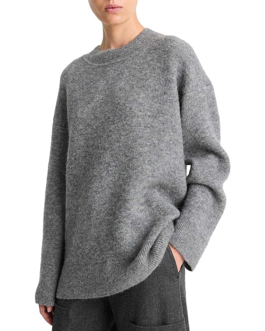 Vince Textured Soft Sculpt Wool & Alpaca-blend Top Coat