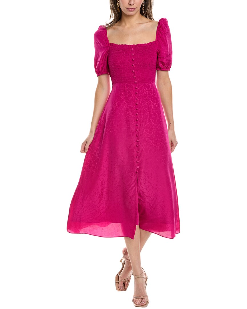 Ba&sh Sasha Smocked Dress
