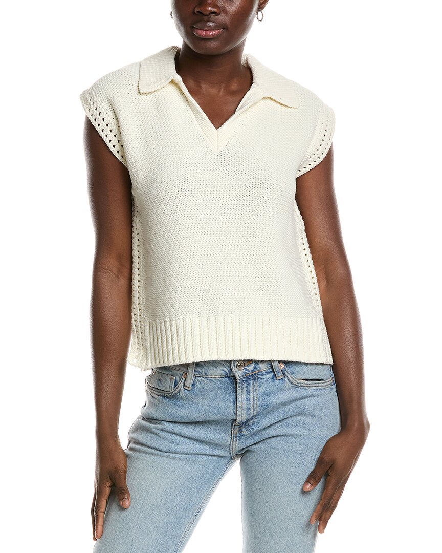 MICHAEL STARS MICHAEL STARS TORRENCE COLLARED SWEATER VEST