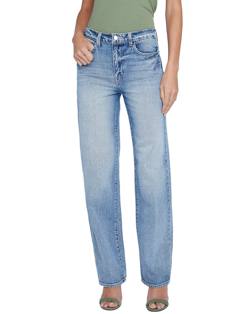 L Agence L'agence Jones Ultra High-rise Stovepipe Ravine Stovepipe Jean In Blue
