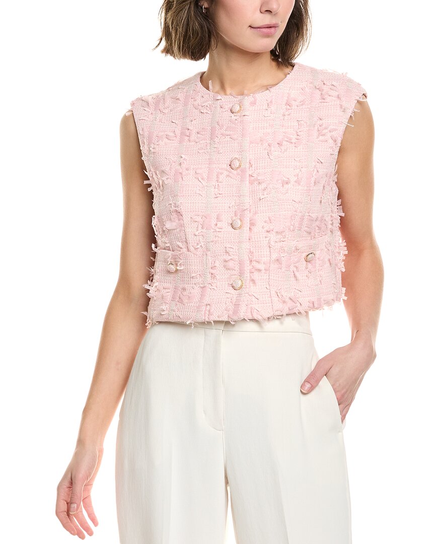Shop Astr The Label Francie Vest In Pink