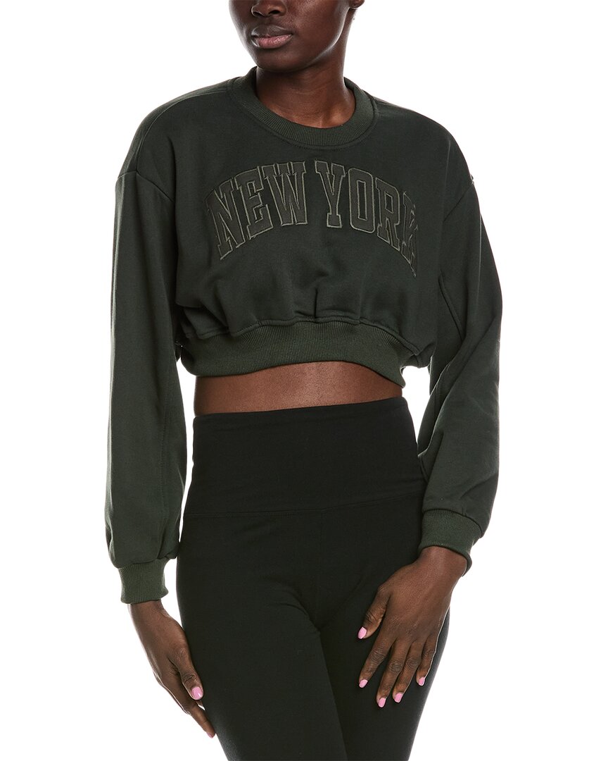 Madison Miles New York Pullover In Green