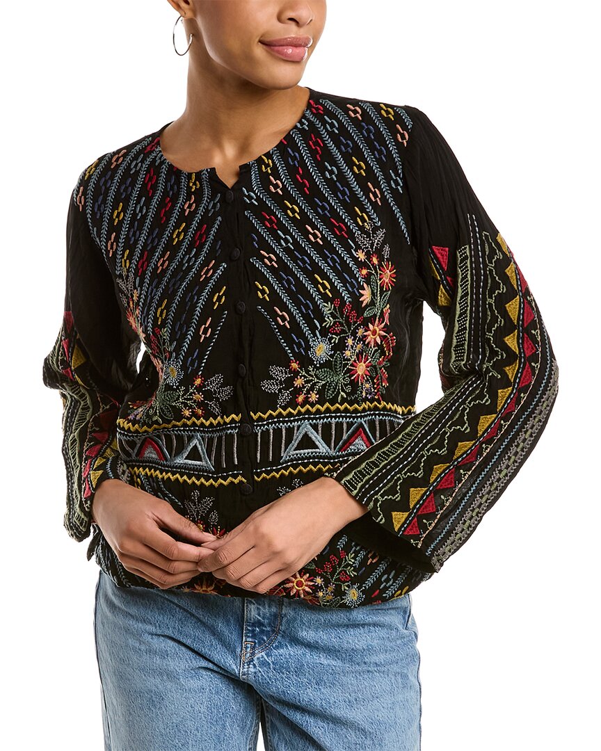 JOHNNY WAS EZRA BLOUSE