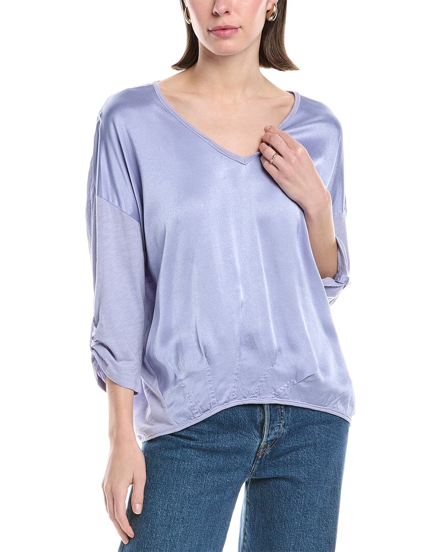 Xcvi Vandiver Top In Purple