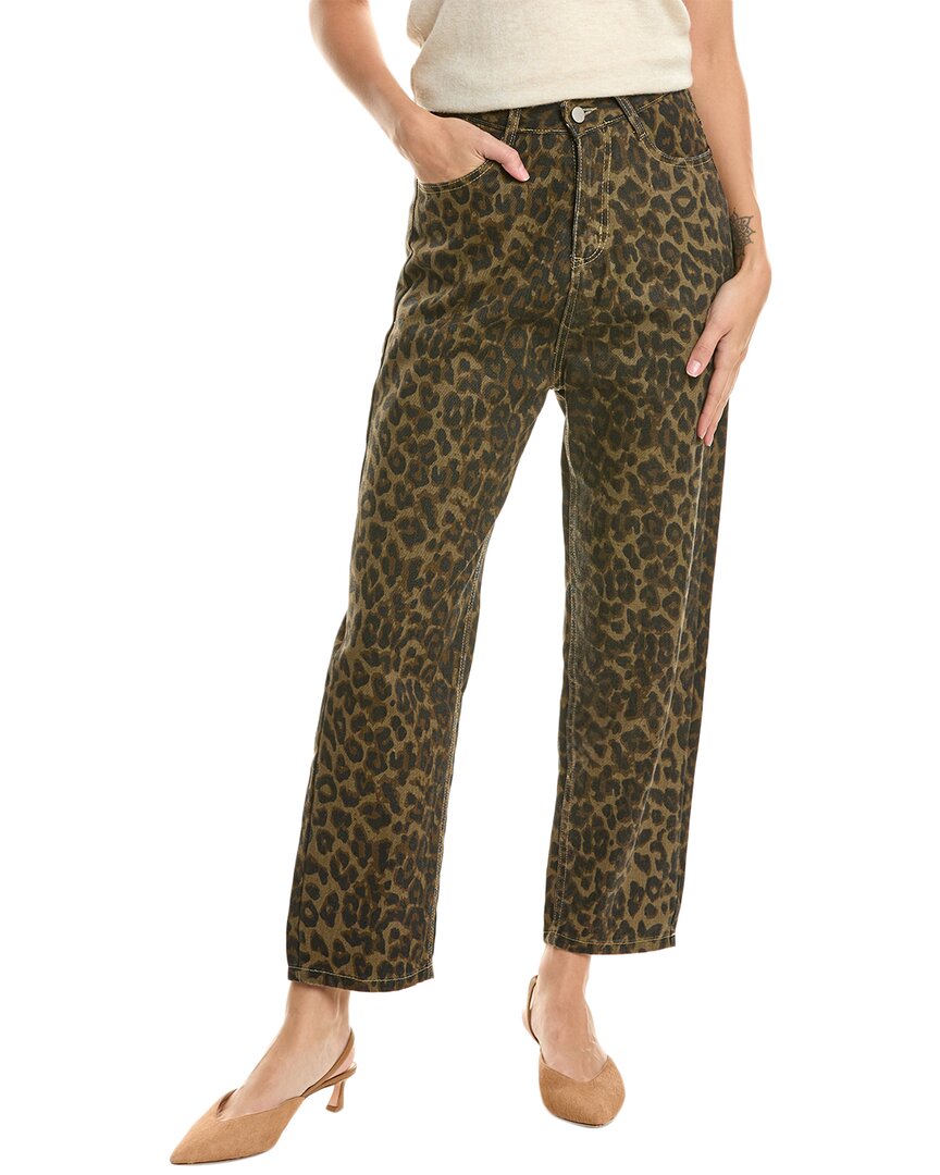 Shop Colette Rose Trouser In Brown