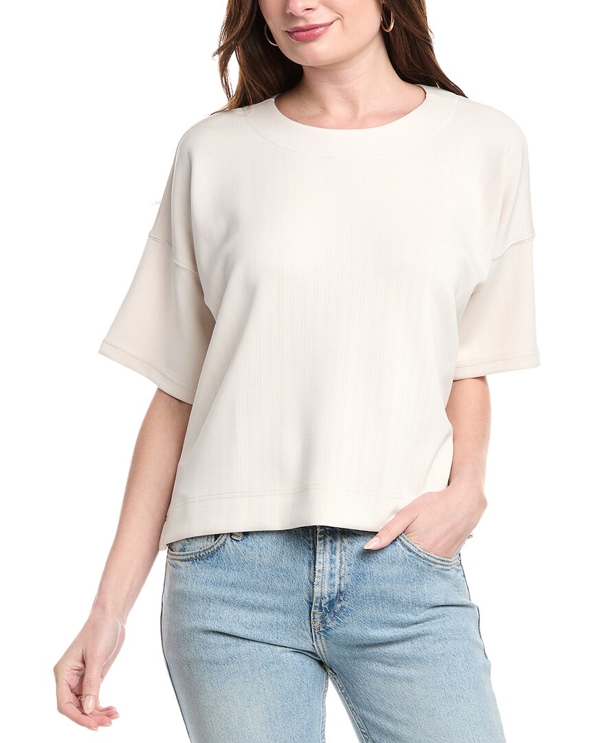 Splendid Cj Scuba Sweatshirt In White