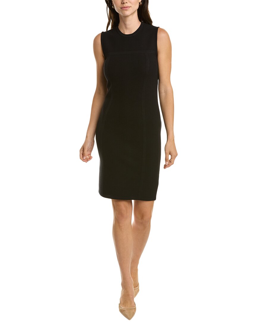 ST JOHN ST. JOHN STRETCH PIQUE SHEATH DRESS