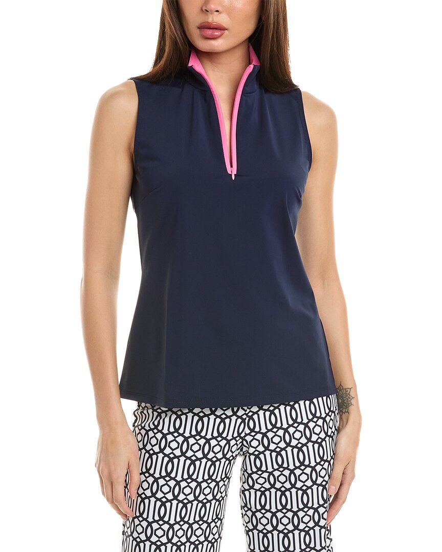 Shop Melly M Delray Top In Blue
