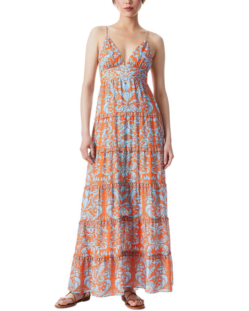 Alice And Olivia Karolina Halter Maxi Dress In Nocolor | ModeSens