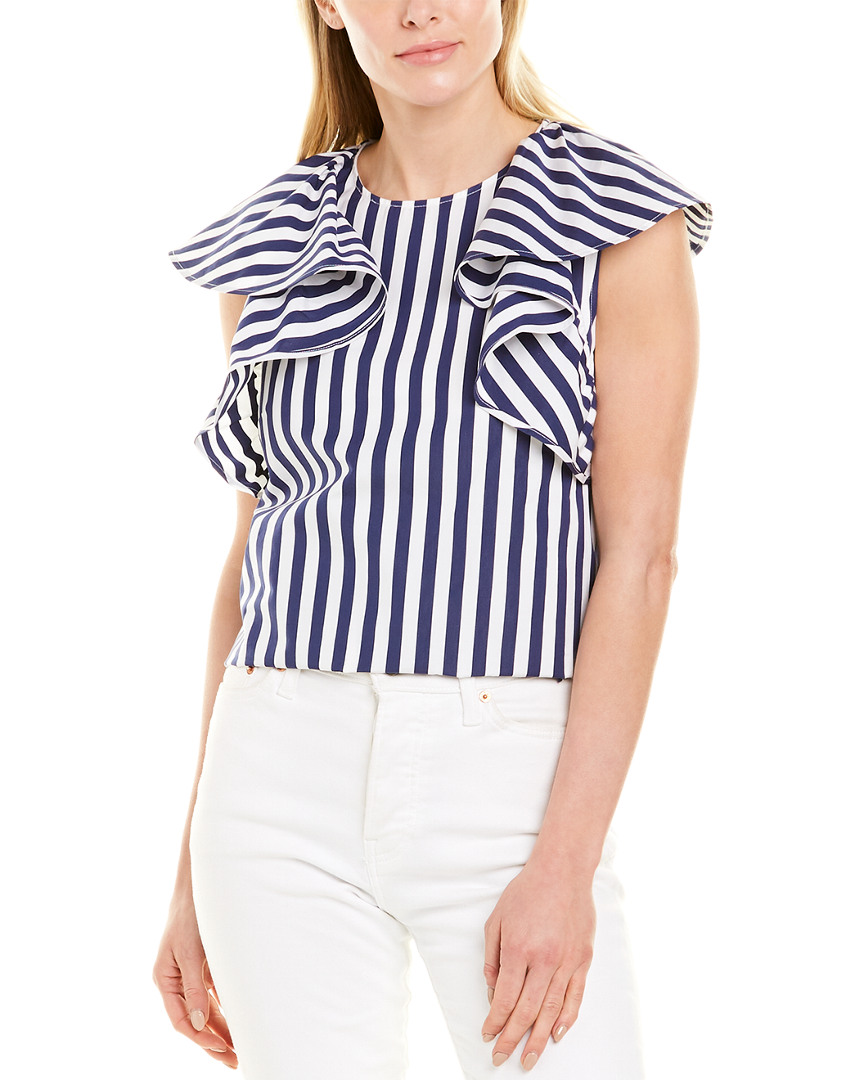Image of Jason Wu Collection Wide Stripe Top