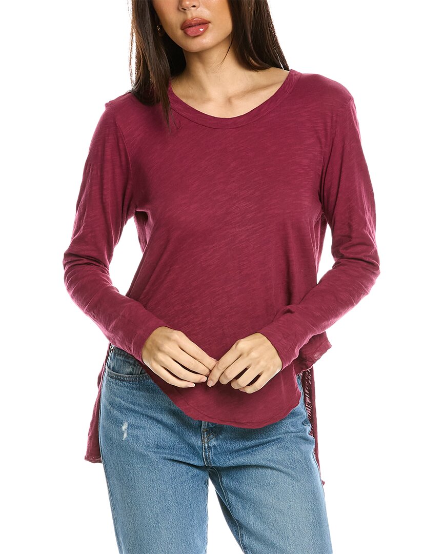 Shop Wilt High-low Sweater In Pink
