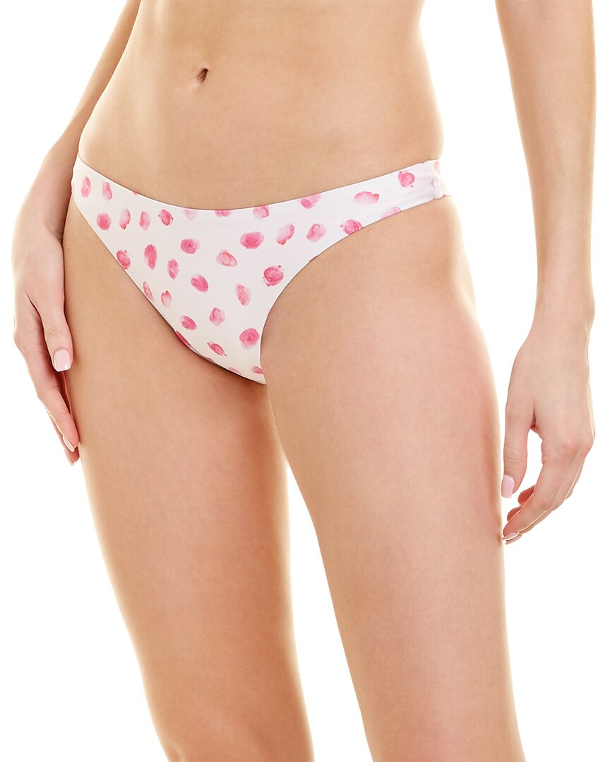 Shop Splendid French Cut Bikini Bottom In Pink