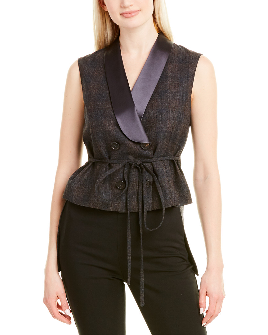 Image of Brunello Cucinelli Wool-Blend Vest