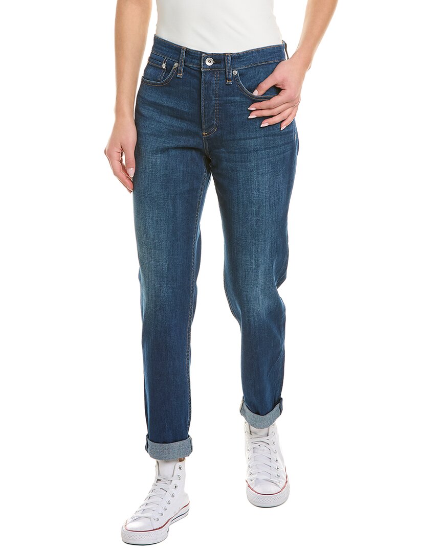 Shop Rag & Bone Rosa Mid-rise Stowe Boyfriend Jean