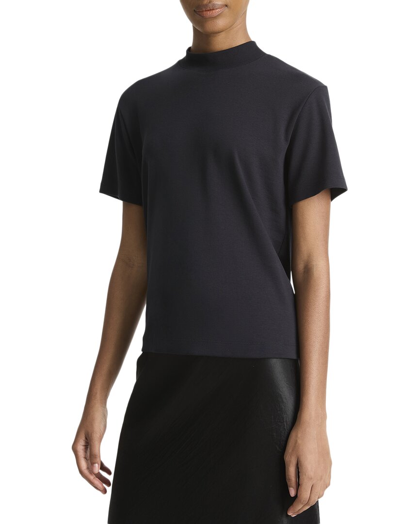 Vince Mock Neck Tee