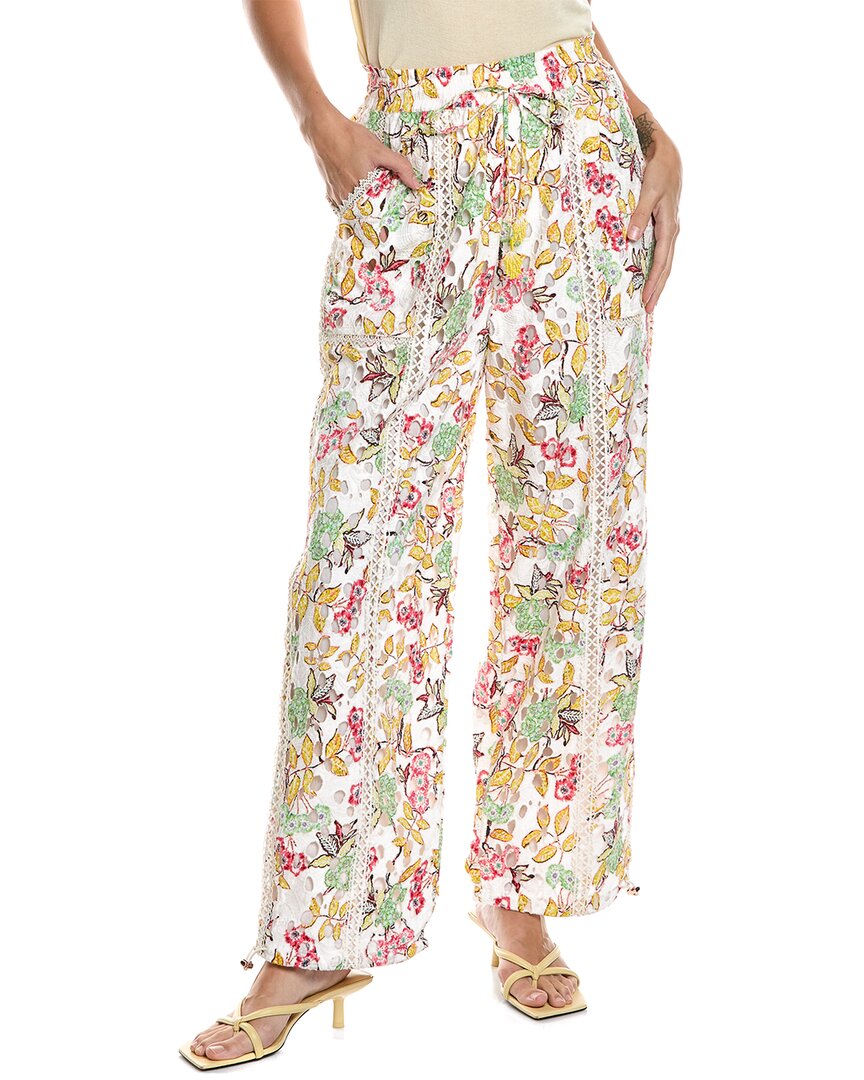 Hemant & Nandita Cargo Pant In White