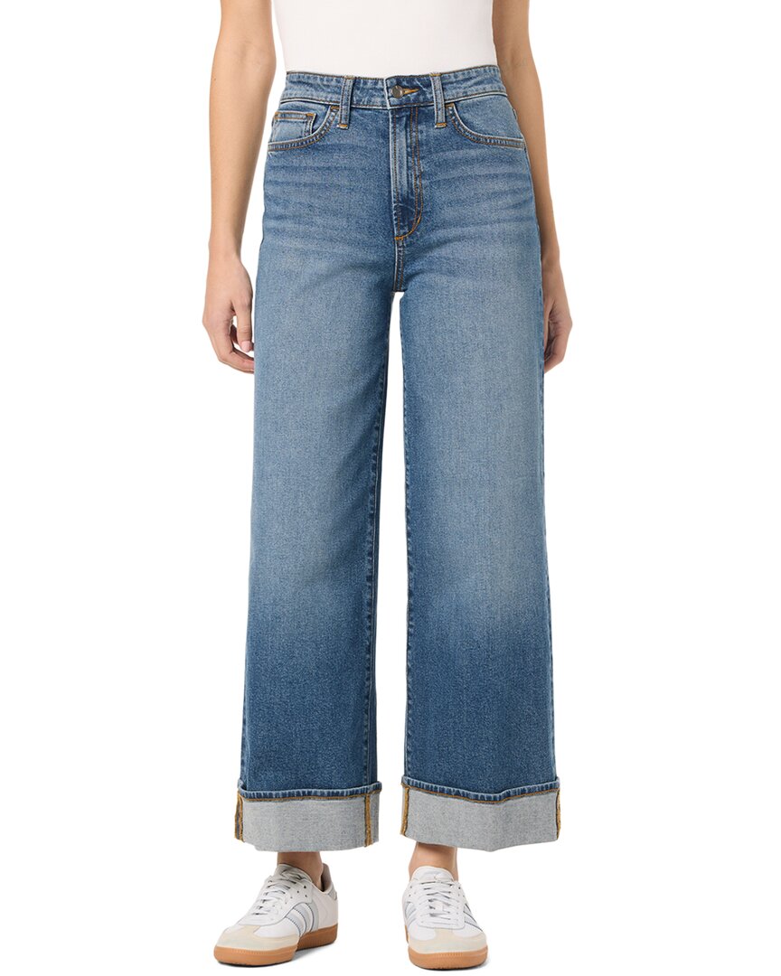 Joe's Jeans The Trixie High Rise Wide Cuff Trouser Jeans In Double Down