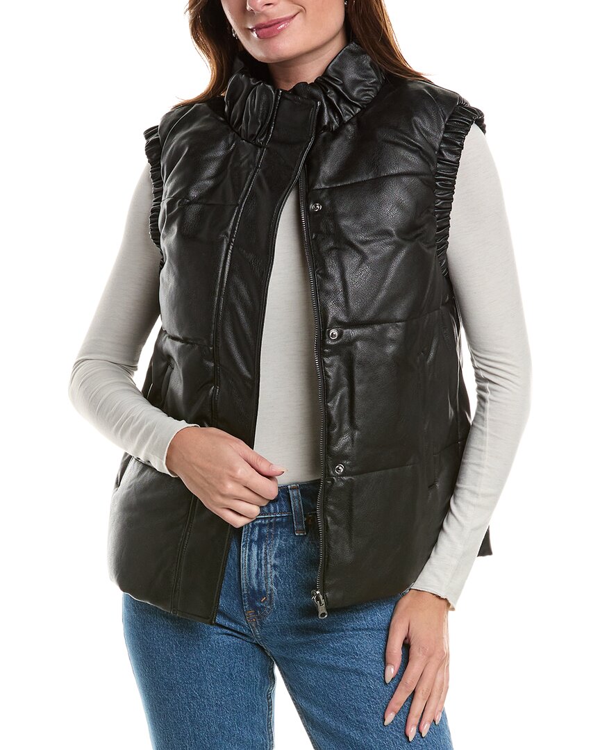 Unreal Fur Cruising Vest In Black