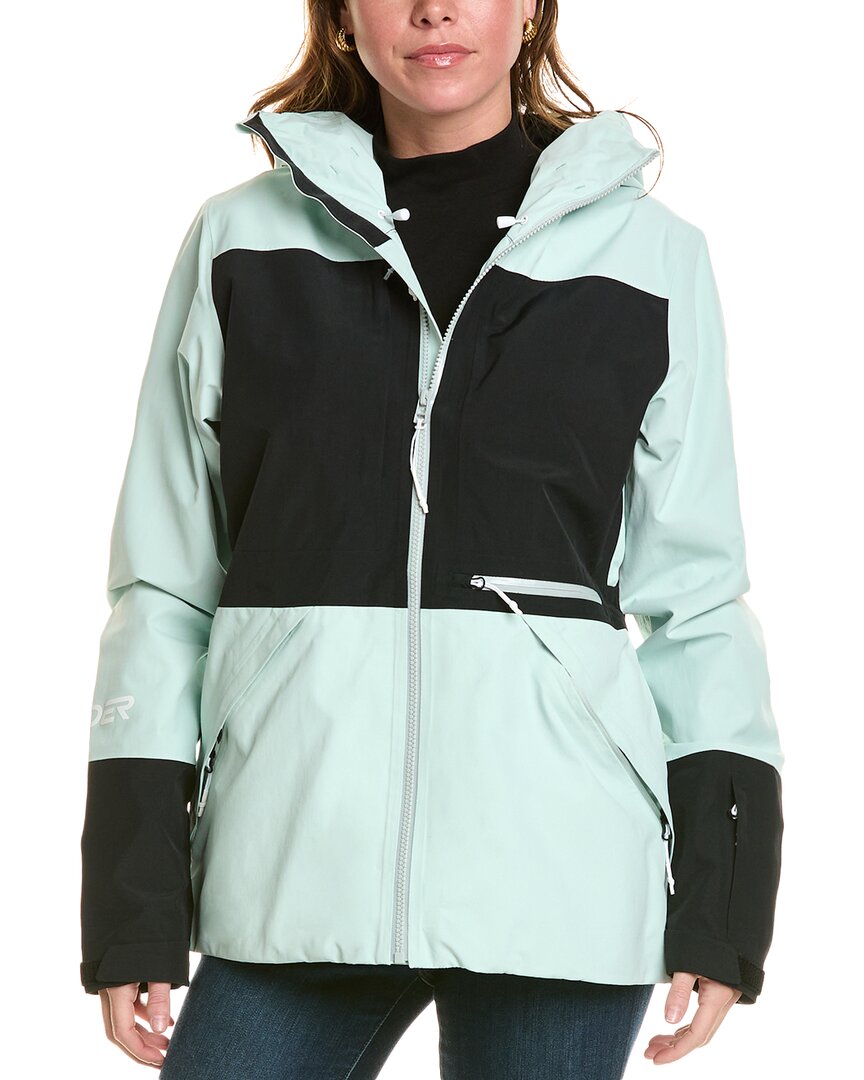 Spyder Jagged Gtx Shell Jacket In Green