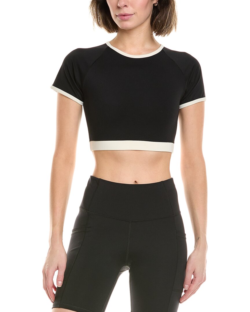 Strut This Alfie Crop Top In Black