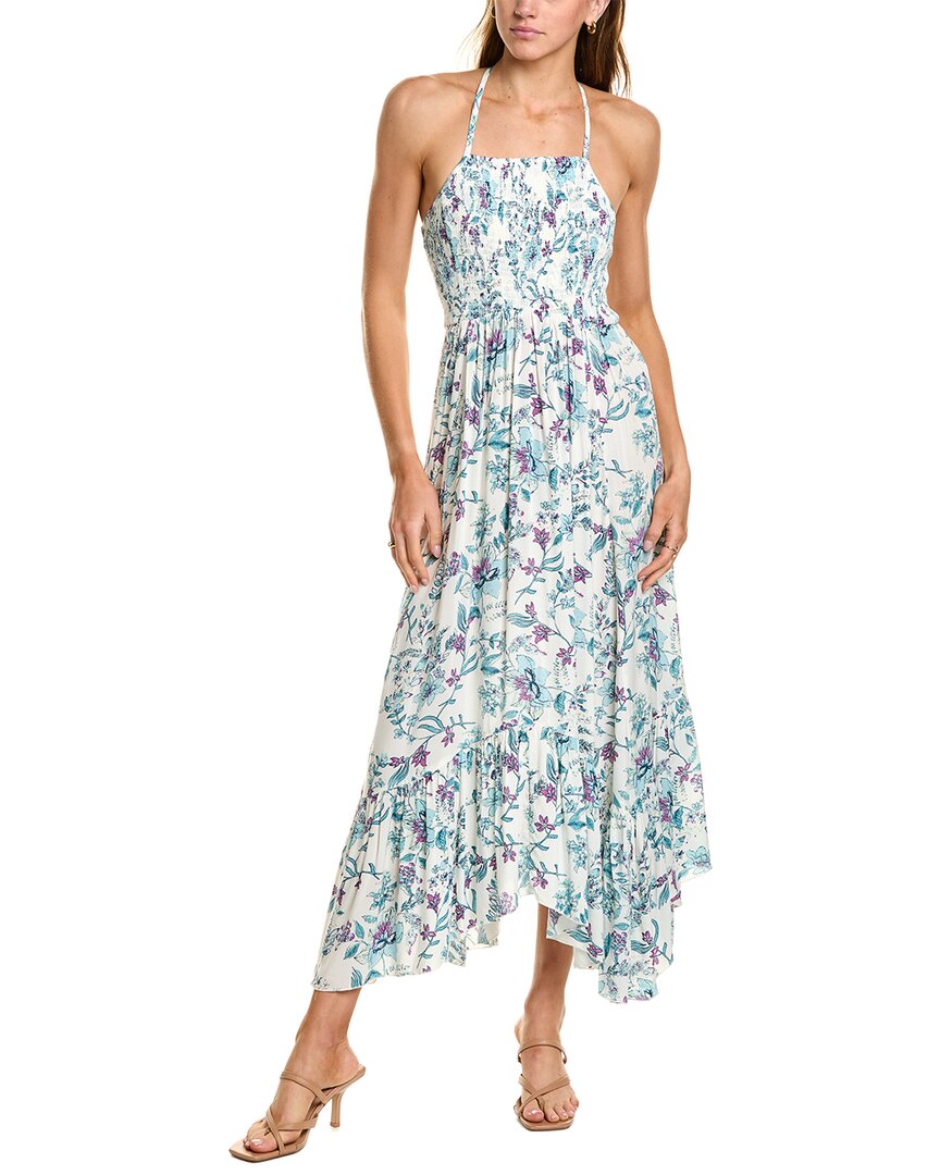 Free People Heat Wave Printed Maxi Dress