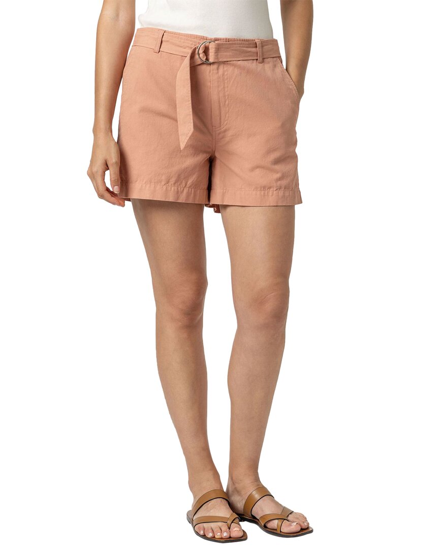 Lilla P Belted Canvas Shorts