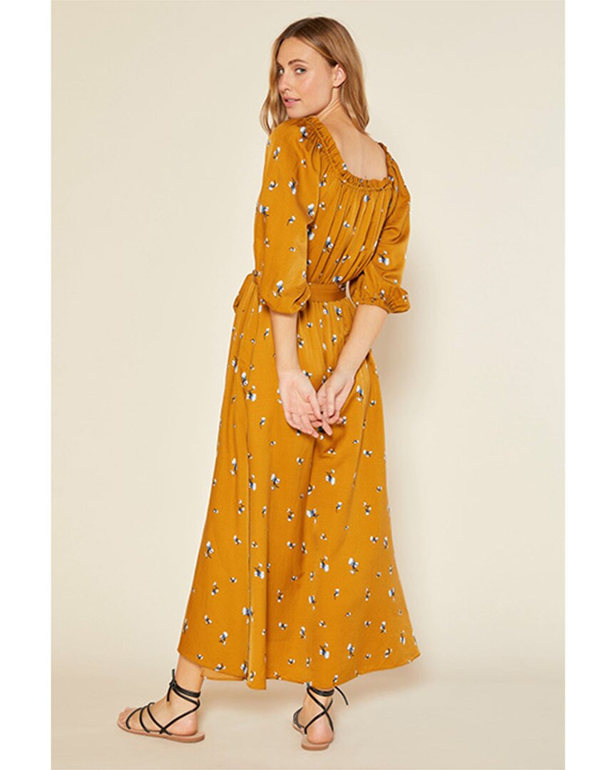 Shop Outerknown Wildflower Silk-blend Dress