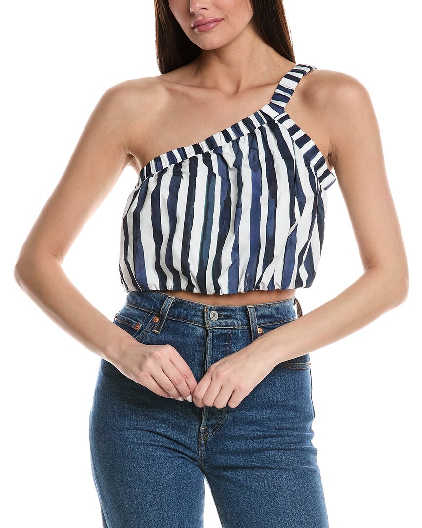 Marie Oliver Giselle Top In Blue