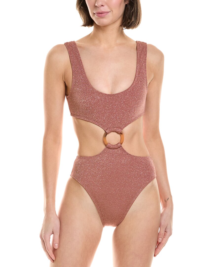 Montce Sparkle Ky One-piece In Beige