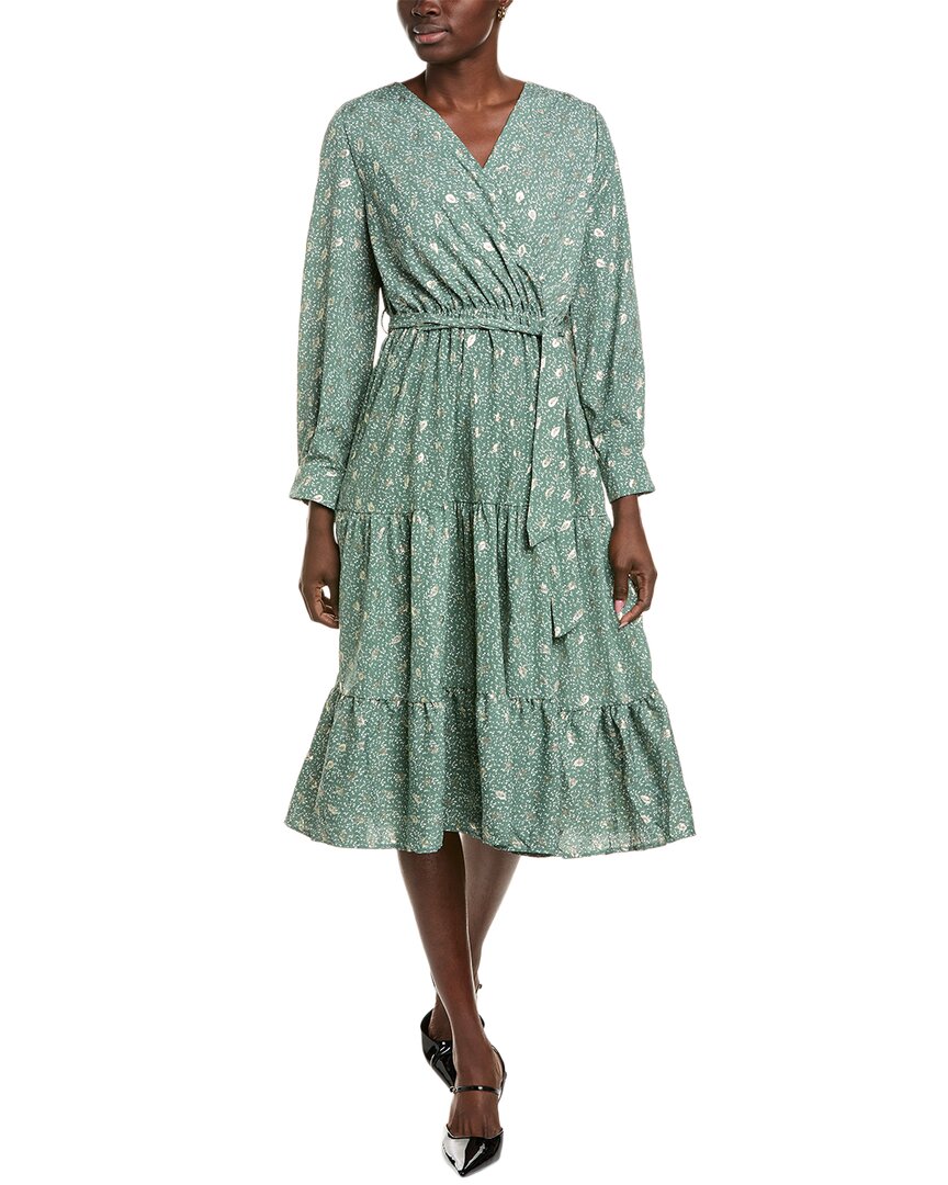 Anna Kay Flore Midi Dress In Green