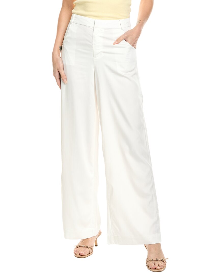 Weworewhat Straight Leg Pant In White