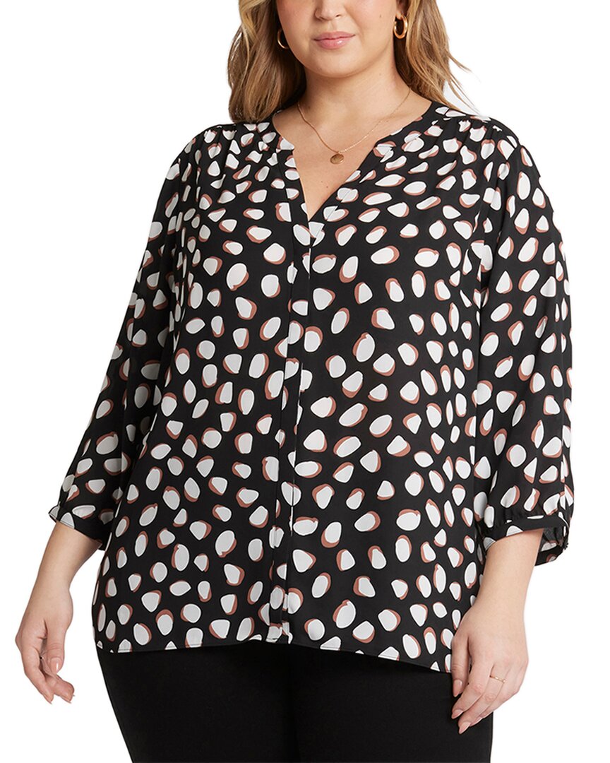 Nydj Pintuck Back Yoke Top