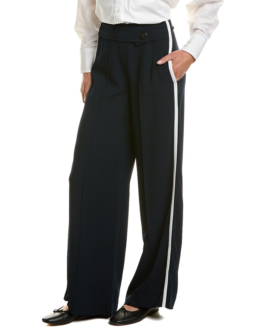 Reiss Lina Trouser In Blue
