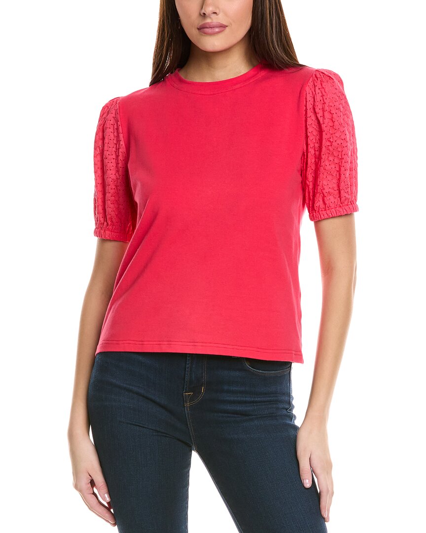 Sara Campbell Robin Top In Pink