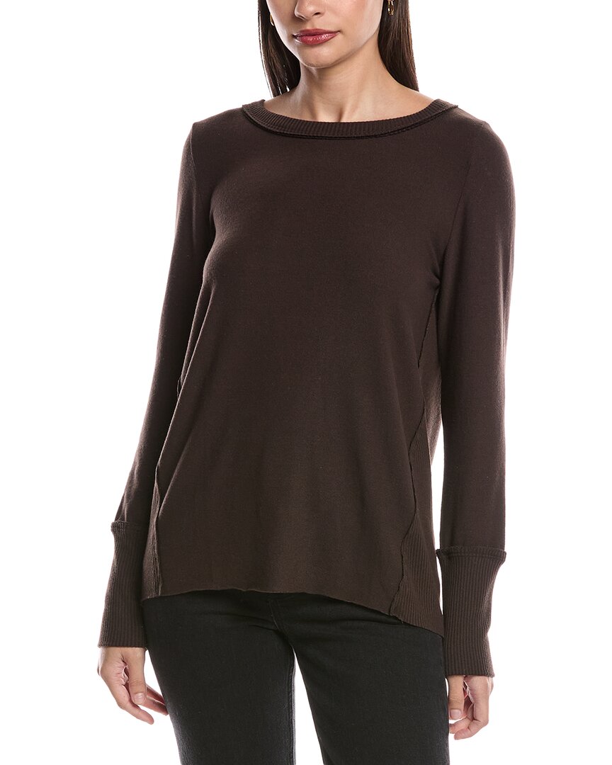 Michael Stars Imogen Sweater In Brown