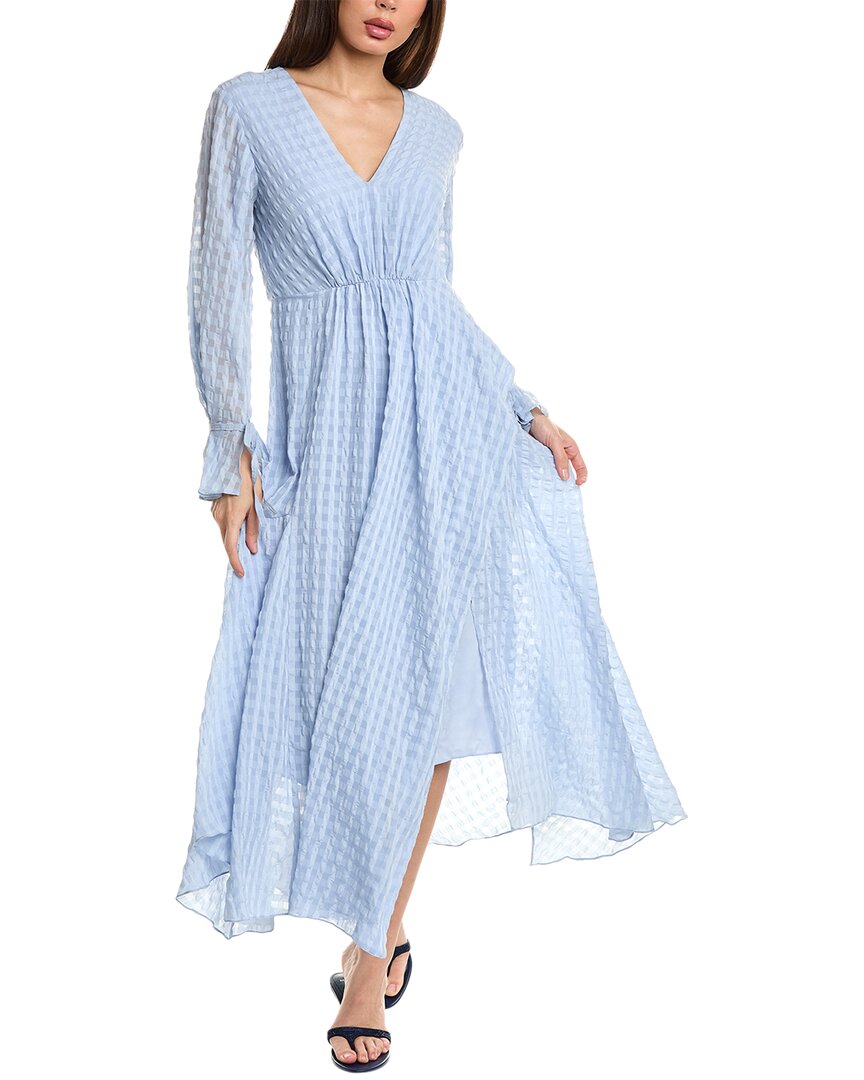 3.1 Phillip Lim Flare Maxi Dress In Blue