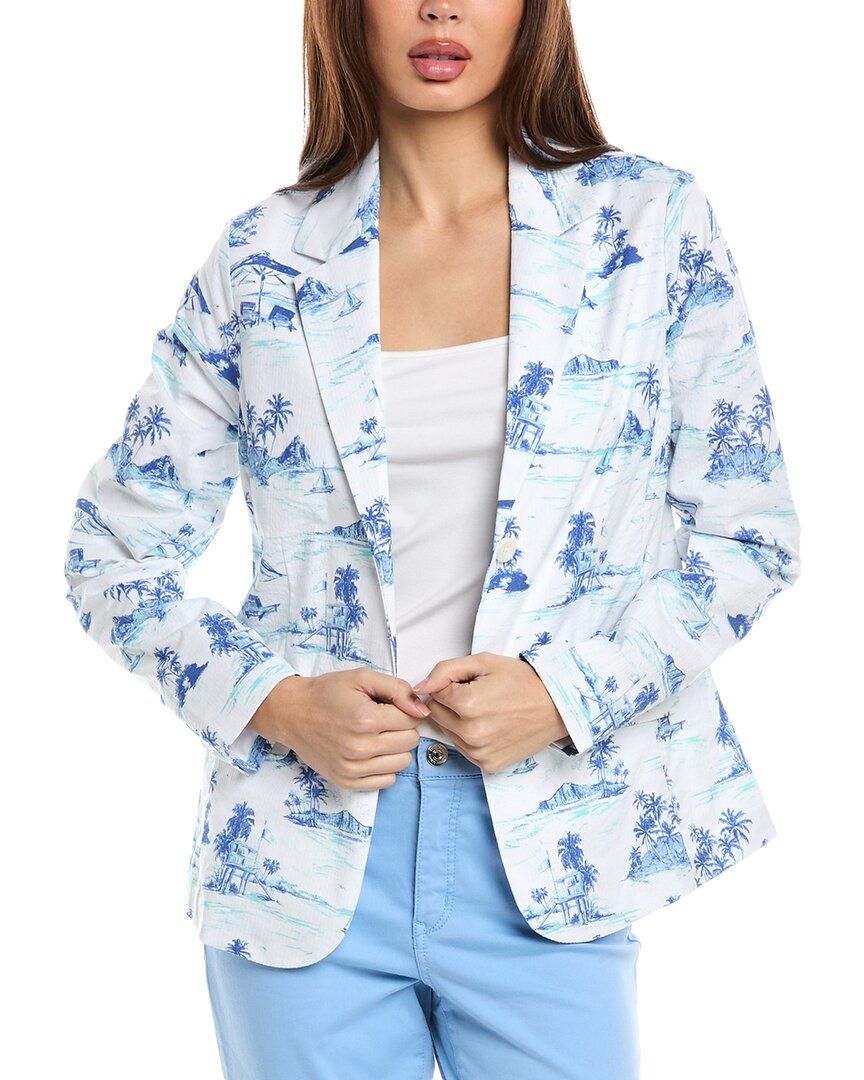Tommy Bahama Nova Wave Beach Days Blazer In White