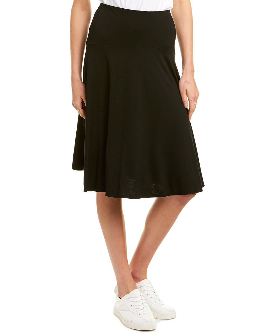 Image of Three Dots Fit & Flare Skirt