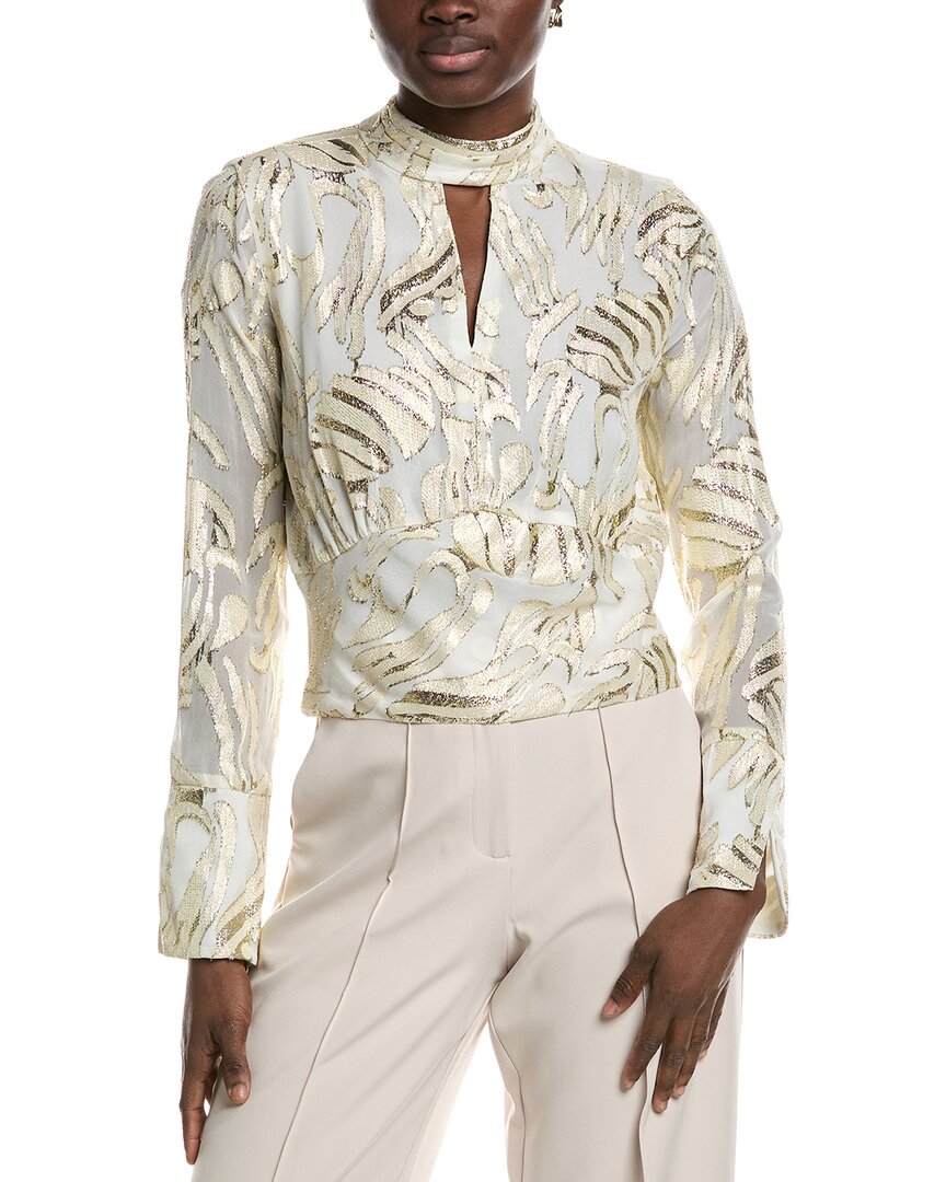 Parker The Piper Top In White