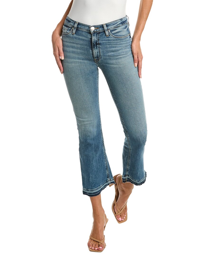 hudson jeans barbara horizon high-rise bootcut crop jean