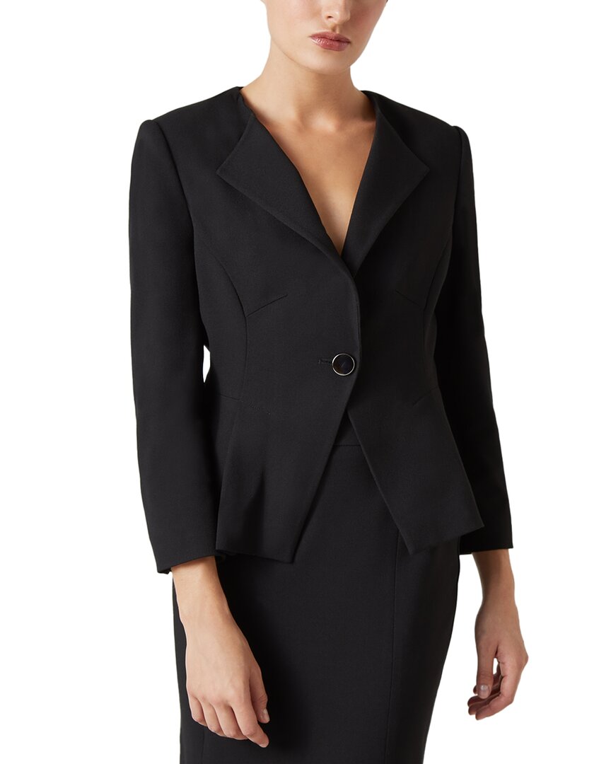 Lk Bennett V Neck Lapel Jacket