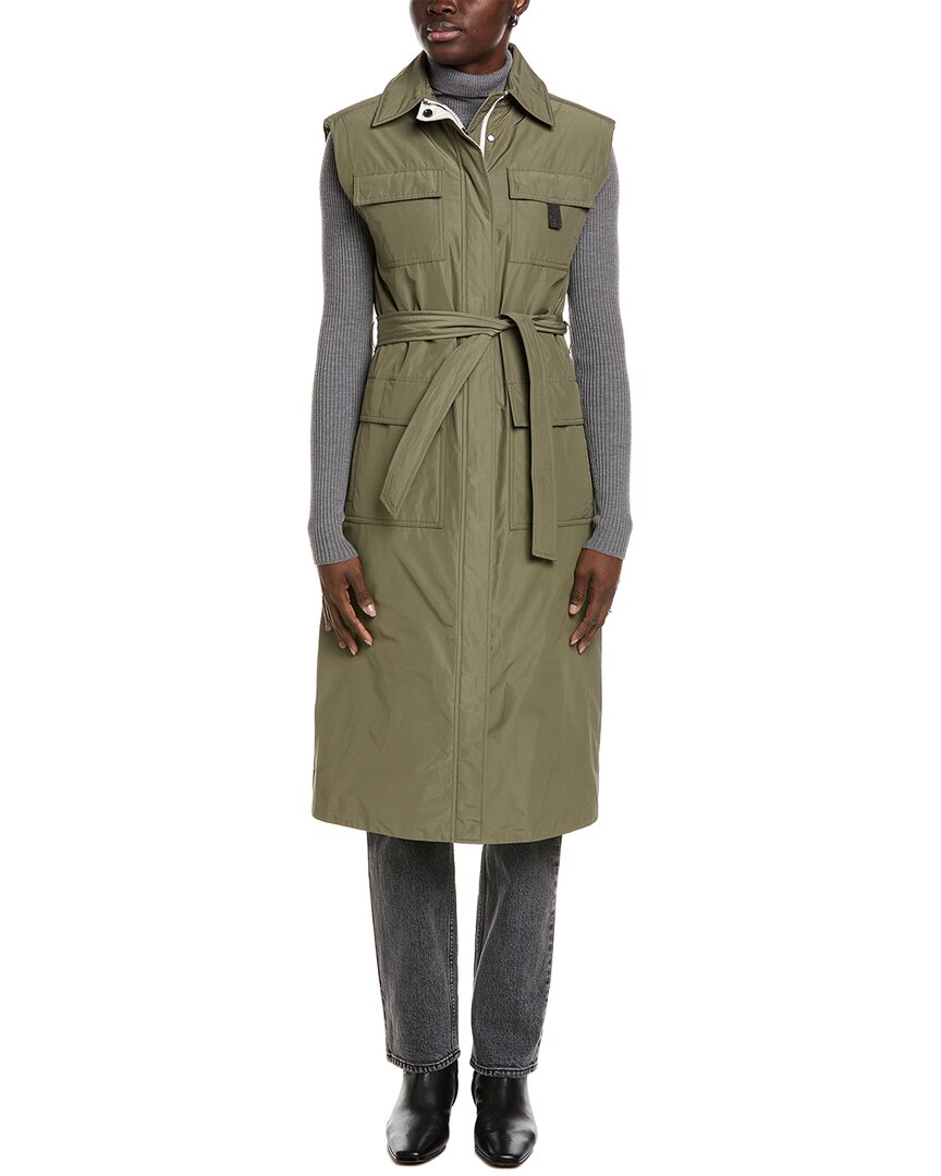 Brunello Cucinelli Outerwear Coat In Gray