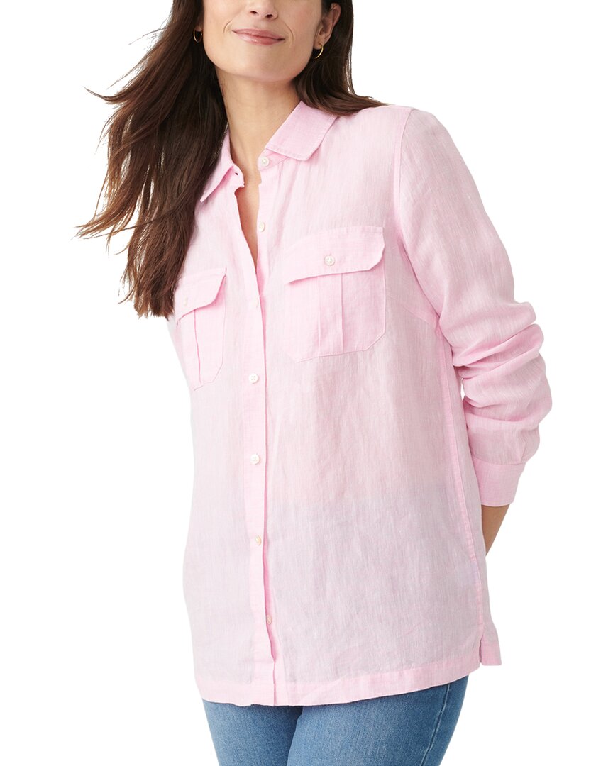 J.MCLAUGHLIN J.MCLAUGHLIN TROVE LINEN BLOUSE