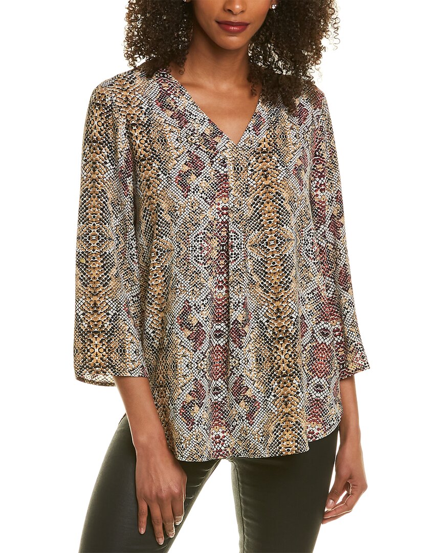 Image of Chaus Snake Print Blouse
